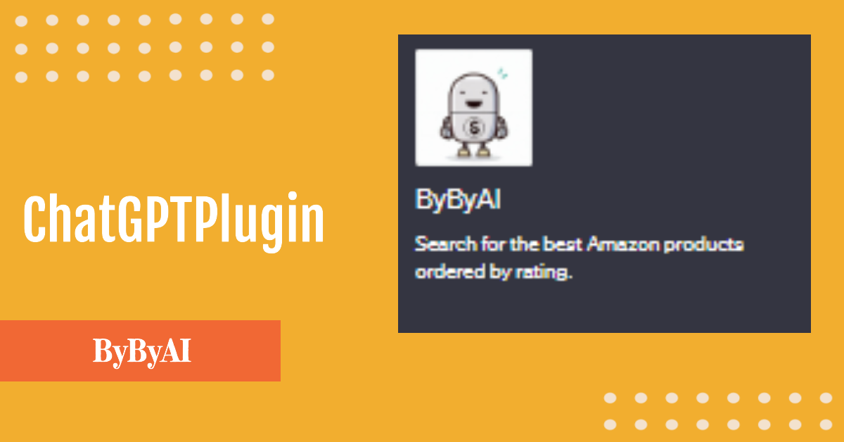 Amazonの商品を検索「ByByAI」